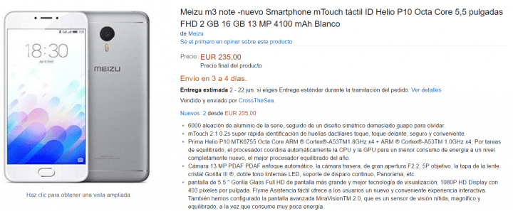 Imagen - D&oacute;nde comprar el Meizu M3 Note