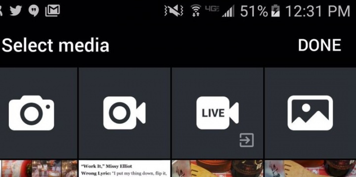 Imagen - Twitter añade un botón de Periscope en su app