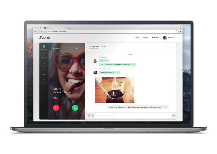 Imagen - Tuenti renueva su web dando m&aacute;s importancia a las llamadas y al chat: la red social cierra