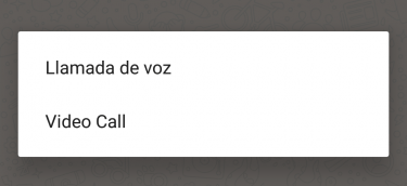 Imagen - WhatsApp 2.16.81 deja de mostrar la opción de videollamadas