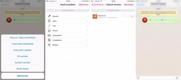 Imagen - WhatsApp permitir&aacute; compartir m&uacute;sica