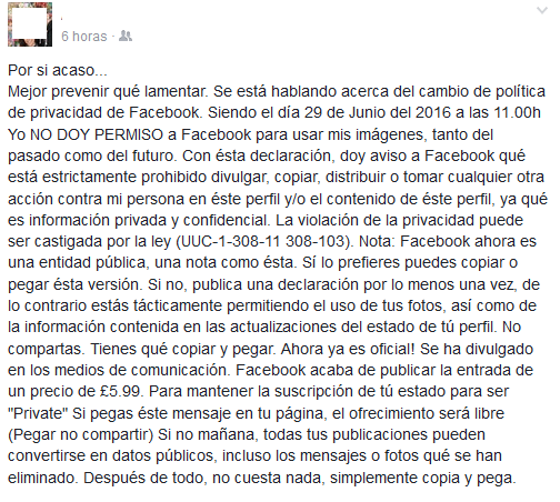 Imagen - &iquest;Facebook va a publicar mis fotos si no pago?