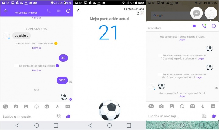 Imagen - Descubre el juego secreto de f&uacute;tbol que trae Facebook Messenger