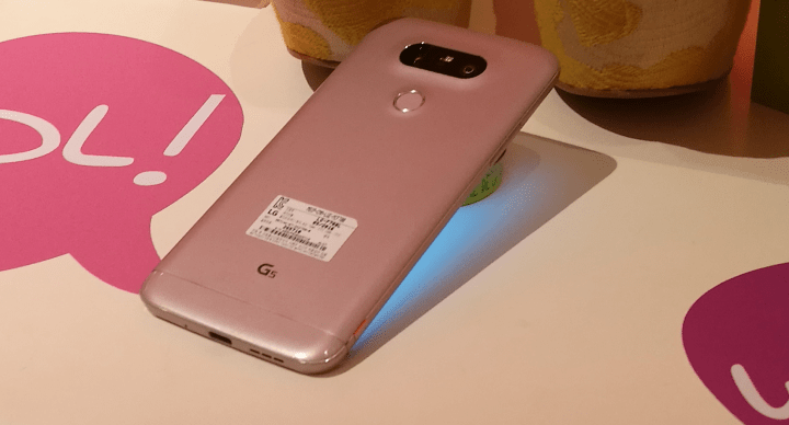 Imagen - LG G5 en color rosa, disponible con Orange