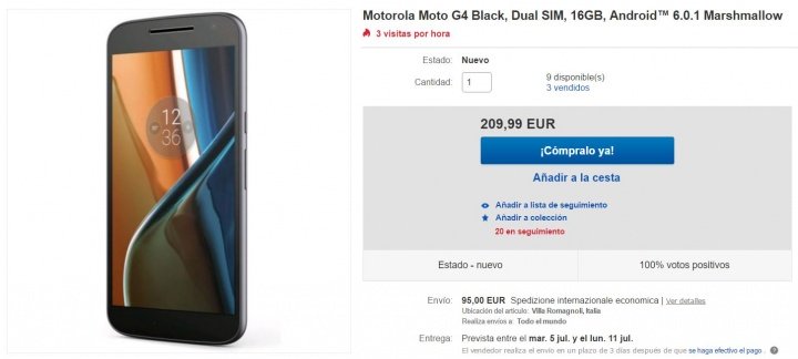 Imagen - Dónde comprar el Moto G4
