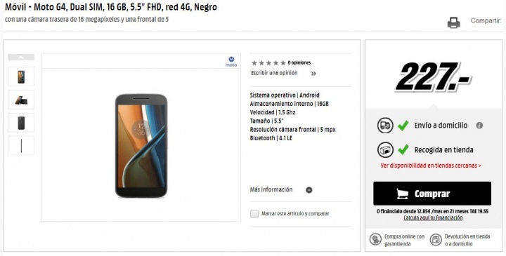 Imagen - Dónde comprar el Moto G4