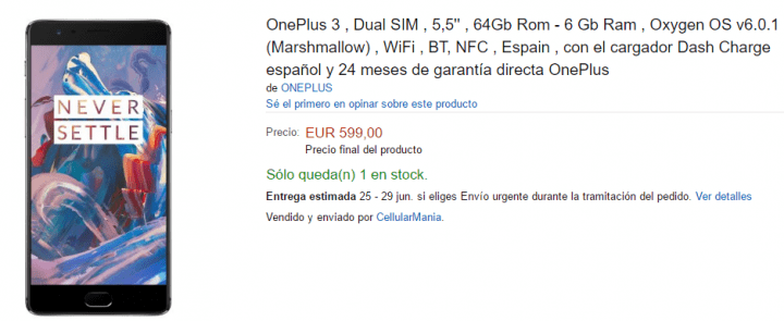 Imagen - D&oacute;nde comprar el OnePlus 3