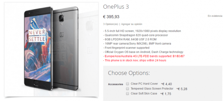 Imagen - D&oacute;nde comprar el OnePlus 3