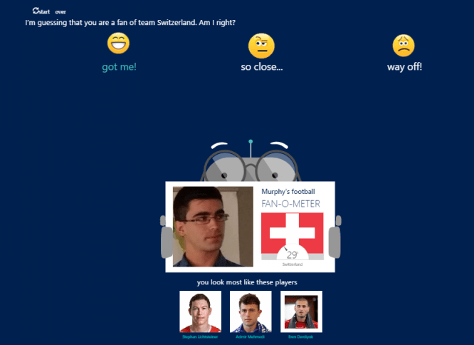 Imagen - Un nuevo bot de Microsoft te adivina de qu&eacute; selecci&oacute;n de f&uacute;tbol eres