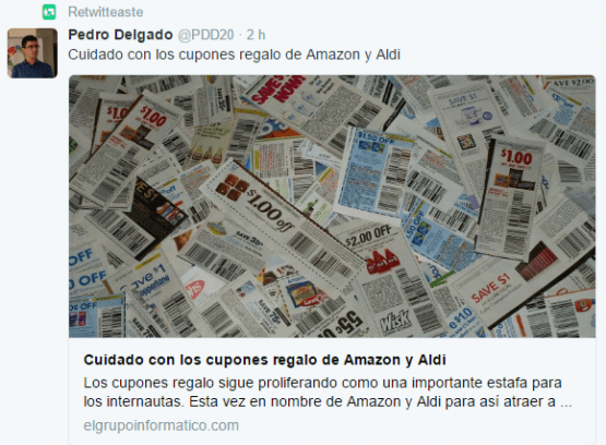 Imagen - Twitter ya permite hacer RT de nuestros propios tweets