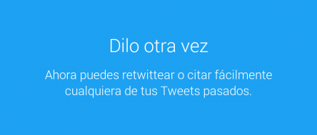 Imagen - Twitter ya permite hacer RT de nuestros propios tweets