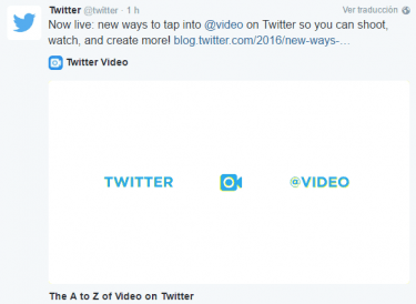 Imagen - Twitter ya permite v&iacute;deos de hasta 140 segundos