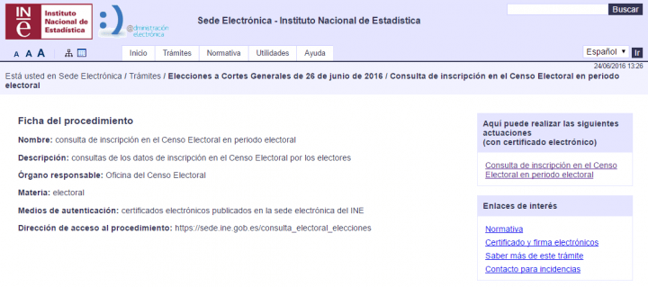 Imagen - Consulta online tu colegio electoral para el 26-J