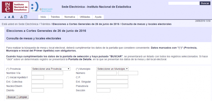 Imagen - Consulta online tu colegio electoral para el 26-J