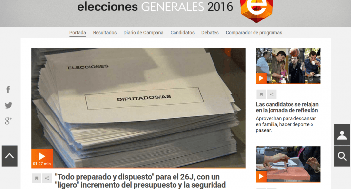 Imagen - C&oacute;mo seguir los resultados de las elecciones del 26-J