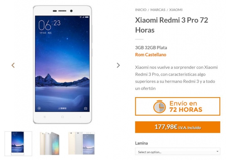 Imagen - 5 tiendas d&oacute;nde comprar el Xiaomi Redmi 3 Pro