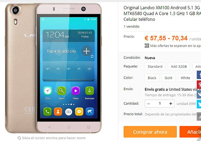 Imagen - D&oacute;nde comprar el Landvo XM100