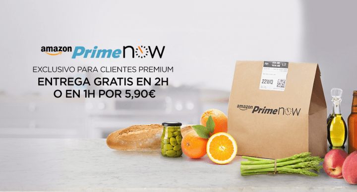 Imagen - Amazon Prime Now lleva las entregas en una hora a Barcelona y alrededores