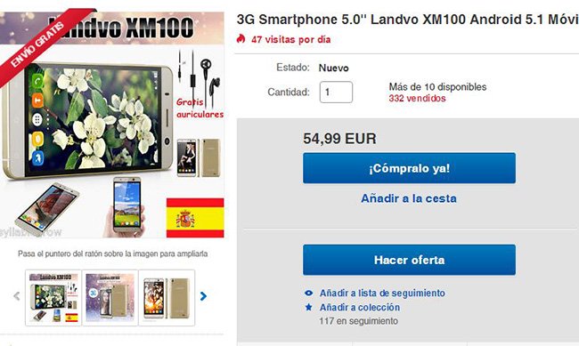 Imagen - D&oacute;nde comprar el Landvo XM100