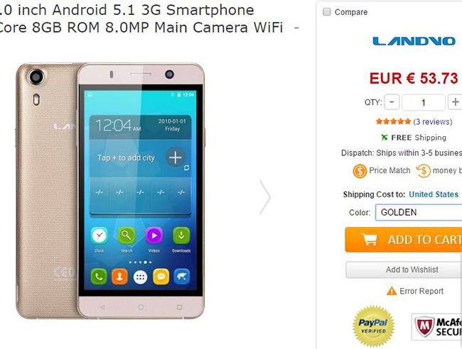 Imagen - D&oacute;nde comprar el Landvo XM100