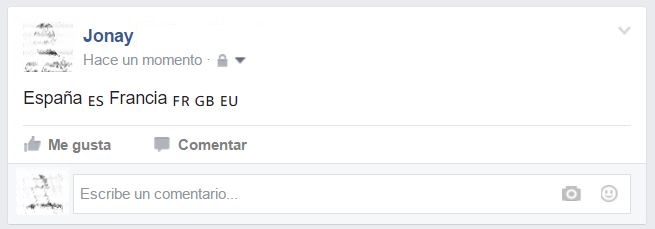 Imagen - &iquest;Qu&eacute; significan "FR", "ES" y otras iniciales que aparecen en publicaciones de Facebook?