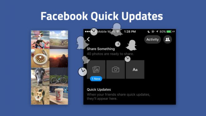 Imagen - Quick Updates, el Snapchat que prepara Facebook