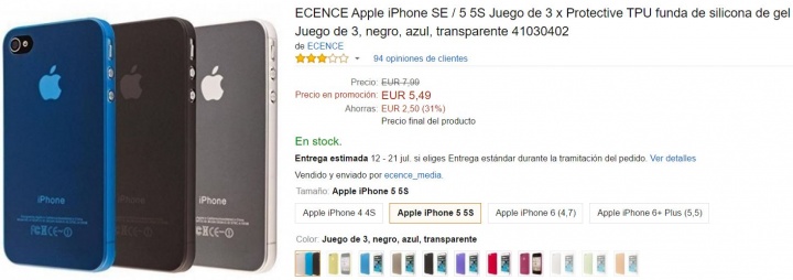 Imagen - 5 fundas para el iPhone SE por menos de 10 euros