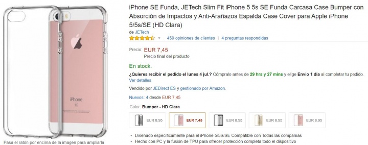 Imagen - 5 fundas para el iPhone SE por menos de 10 euros