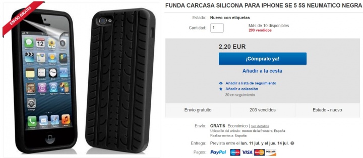 Imagen - 5 fundas para el iPhone SE por menos de 10 euros