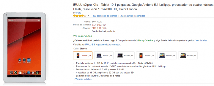 Imagen - D&oacute;nde comprar la iRULU eXpro X1s