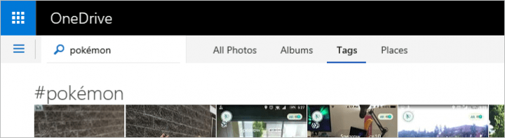 Imagen - OneDrive a&ntilde;ade un detector de Pok&eacute;mon