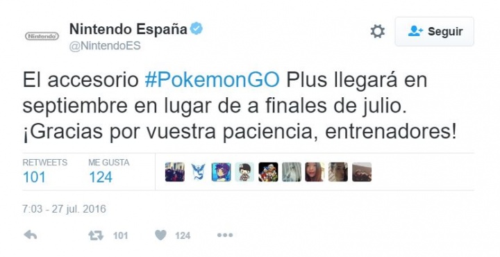 Imagen - La pulsera Pokémon Go Plus se retrasa hasta septiembre