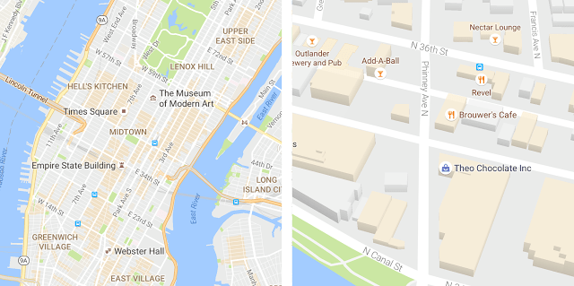 Imagen - Google Maps cambia los colores del mapa