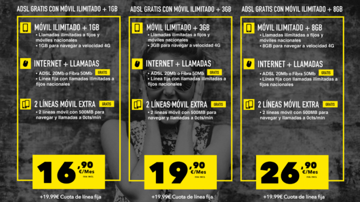 Imagen - M&aacute;sM&oacute;vil extiende su oferta de fibra gratuita