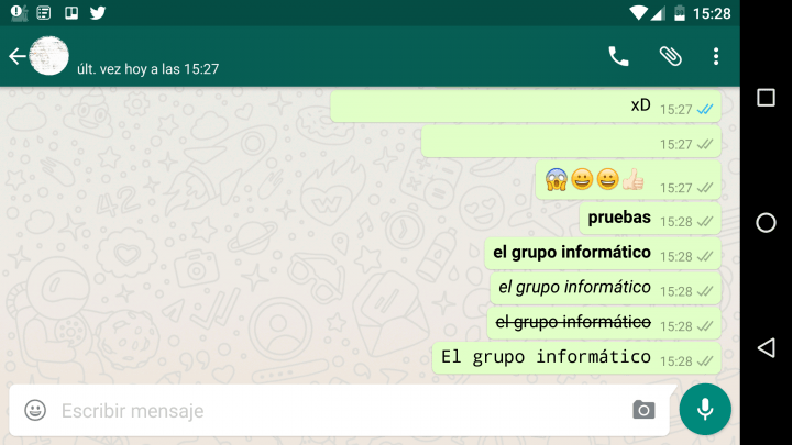 Imagen - Una nueva beta de WhatsApp incluye una nueva fuente