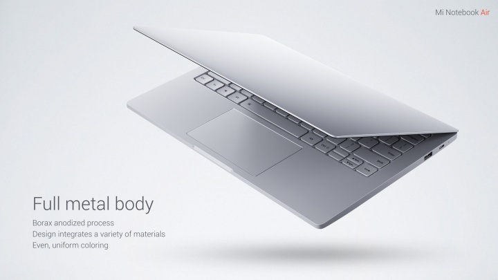 Imagen - Xiaomi lanza su portátil: Mi Notebook Air