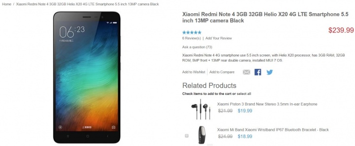 Imagen - Filtradas las caracter&iacute;sticas del Xiaomi Redmi Note 4 y Redmi Note 4 Pro