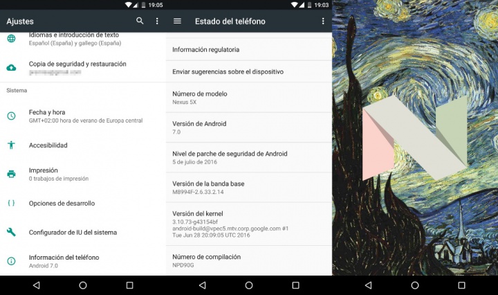 Imagen - C&oacute;mo activar el huevo de Pascua de Android 7.0 Nougat