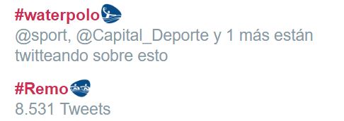 Imagen - Twitter lanza nuevos emoticonos para seguir los Juegos Olímpicos de Río 2016