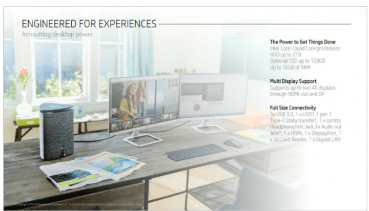 Imagen - HP Pavilion Wave y HP Elite Slice, los nuevos ordenadores de HP