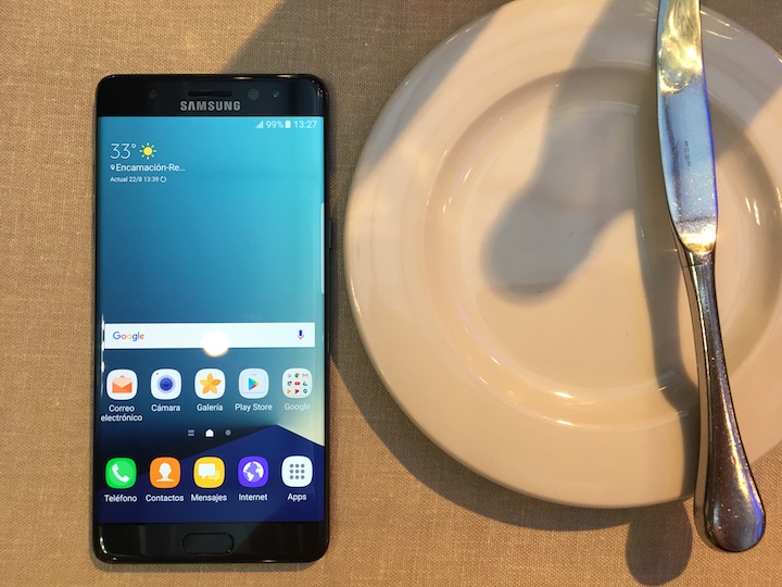 Imagen - Toma de contacto del Samsung Galaxy Note 7