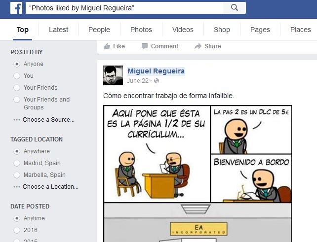 Imagen - C&oacute;mo saber a qu&eacute; fotos le dan "Me gusta" tus amigos de Facebook