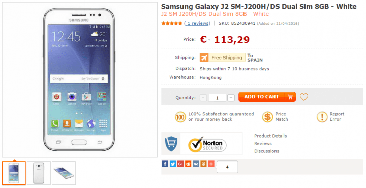 Imagen - D&oacute;nde comprar el Samsung Galaxy J2