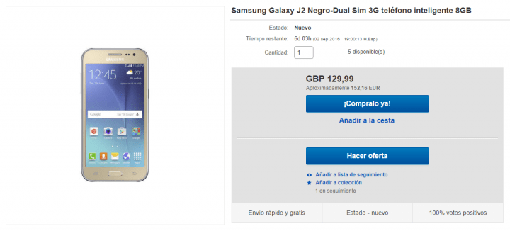 Imagen - D&oacute;nde comprar el Samsung Galaxy J2