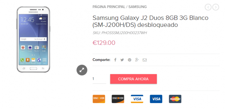 Imagen - D&oacute;nde comprar el Samsung Galaxy J2