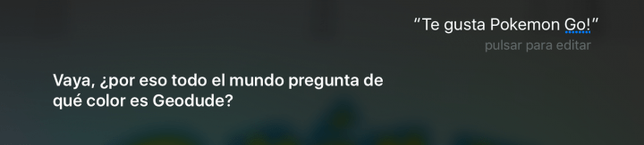 Imagen - Siri ya responde sobre Pok&eacute;mon Go