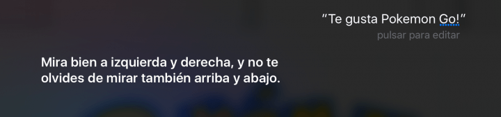 Imagen - Siri ya responde sobre Pok&eacute;mon Go