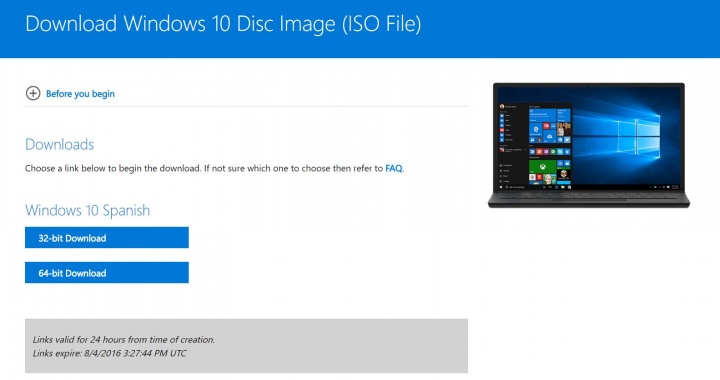 Imagen - Descarga la ISO de Windows 10 Anniversary Update
