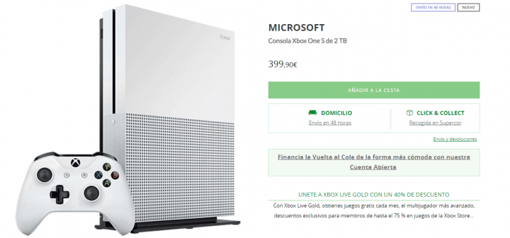Imagen - Dónde comprar la Xbox One S