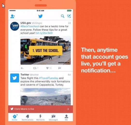 Imagen - Twitter notificar&aacute; las emisiones en directo de las personas que sigues
